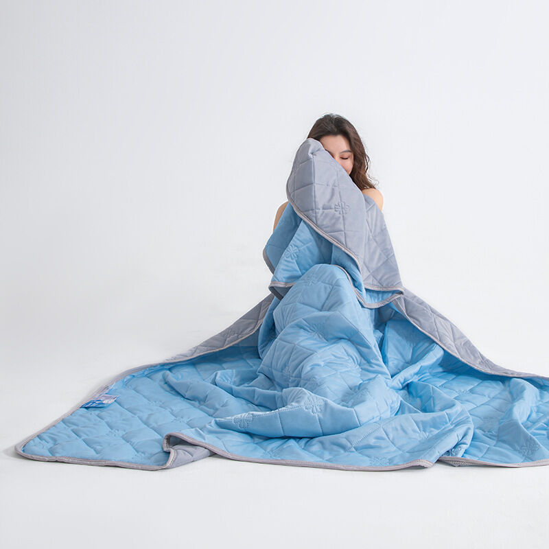 Christmas gifts for loved ones Aussie Summer Cooling Quilt – 4 Sizes, Breathable, Lightweight & Skin-Friendly for Refreshing Sleep All Season(sky
