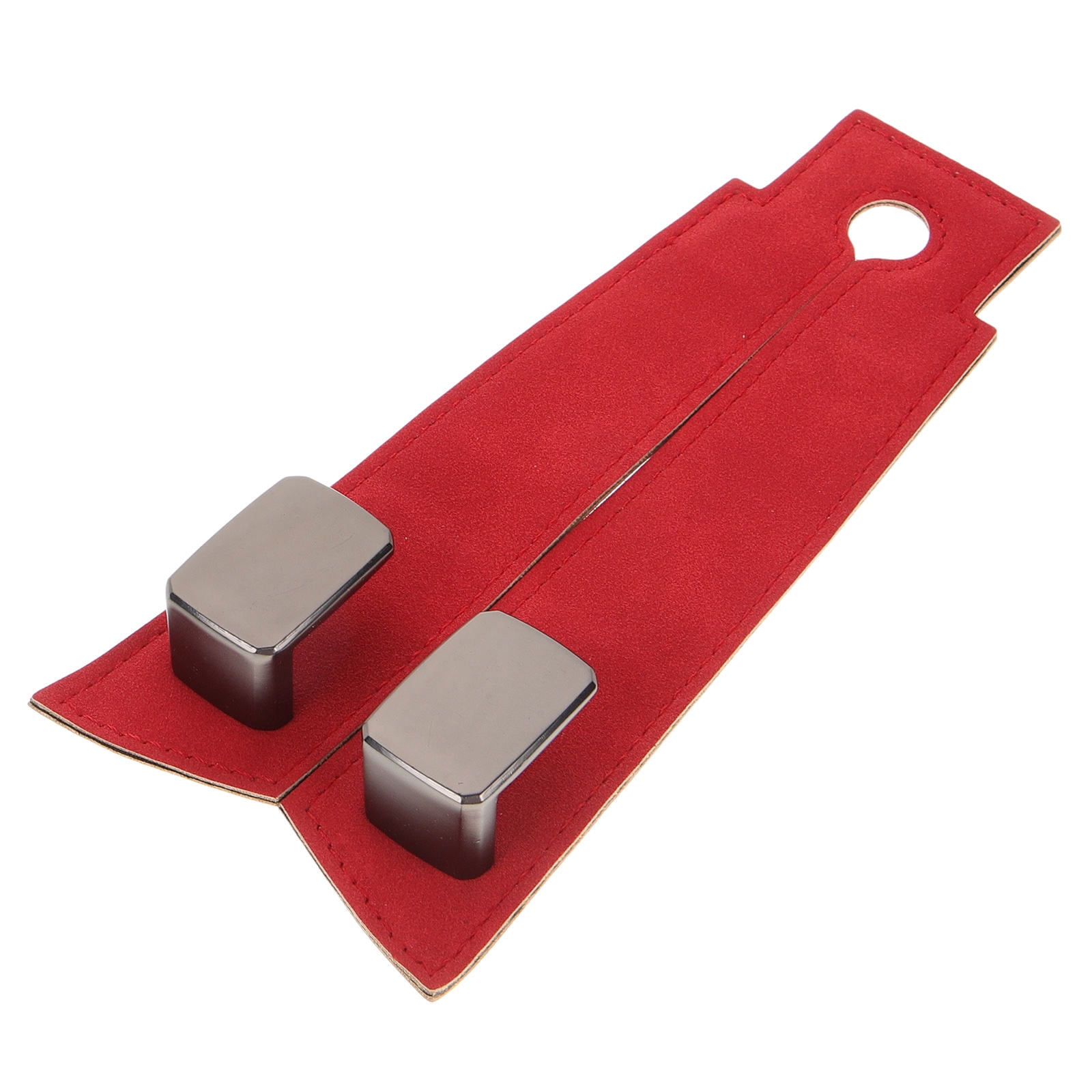 1Set Red Pu Iron Car Seat Hook for Vehicle Interior Accessories with Luxury Fashionable Design 11.8x3x0.9in โ image 4