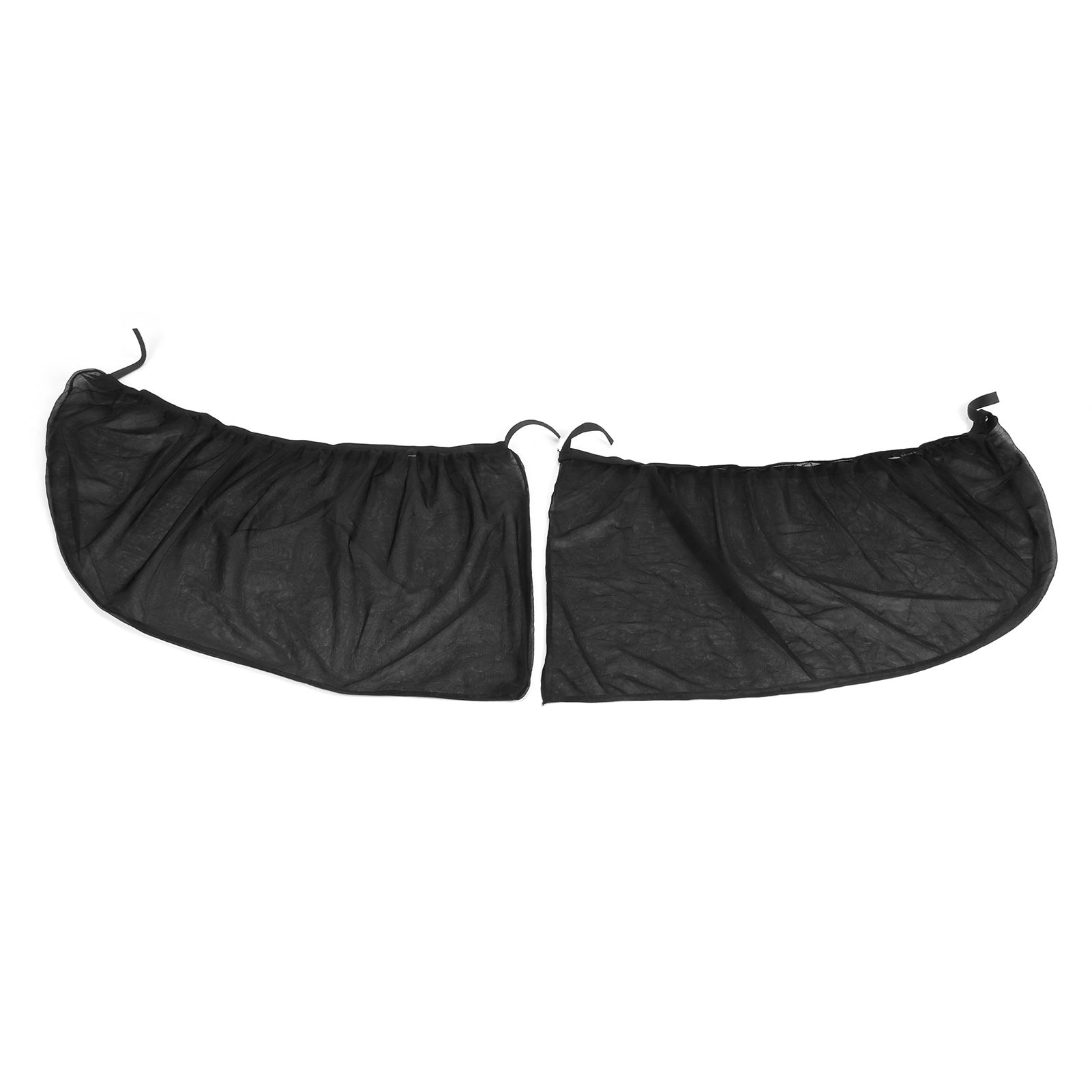 2Pcs Car Sun Shade UV Protection Anti Mosquito Car Rear Side Window Mesh Screens(For Sedan ) — image 4