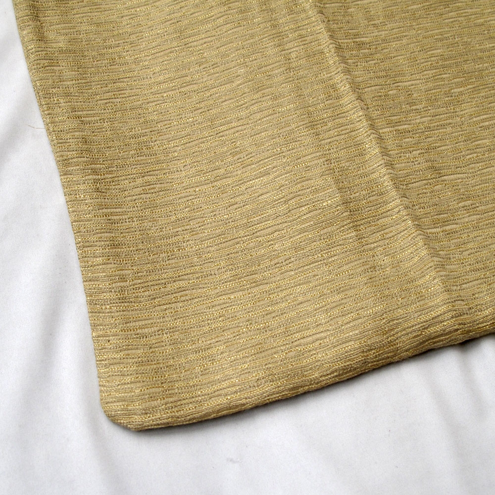 Polyester Cotton Texture Cushion Cover Pale Gold — image 2
