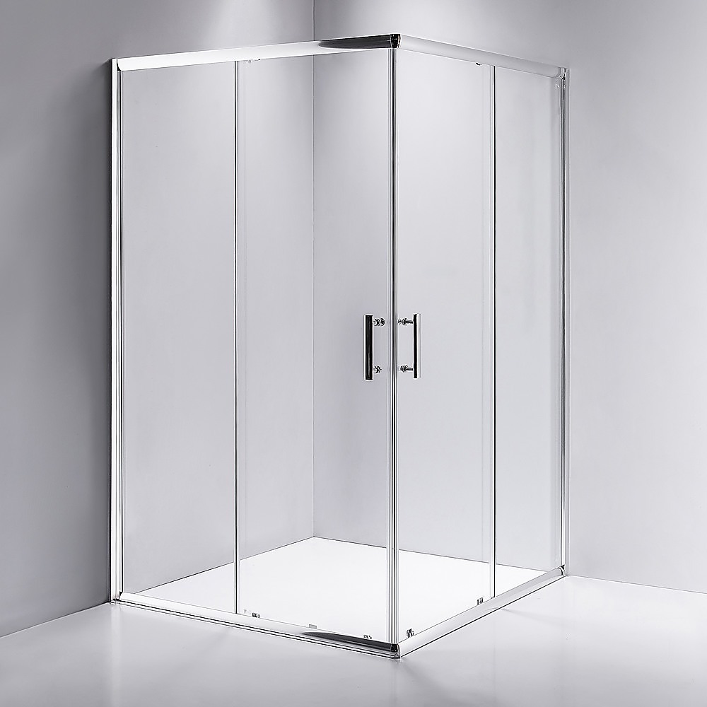 1200 x 1200mm Sliding Door Nano Safety Glass Shower Screen By Della Francesca โ image 2