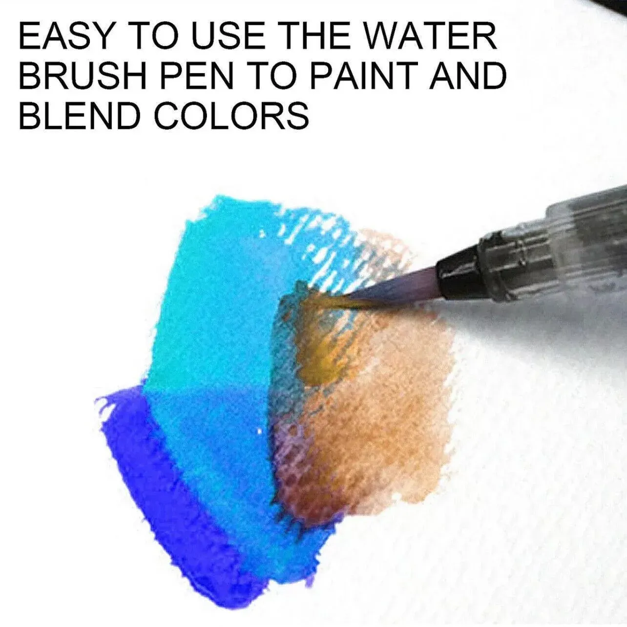 12-90 Watercolour Paint Set With Brush Painting Water Colour Kits - 50 Colours — image 4
