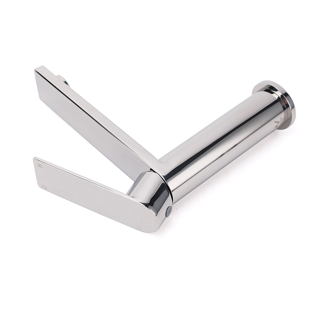 WELS Chrome Short Basin Mixer Vanity Sink Faucet Kitchen Laundry Spout Tap Set — image 6