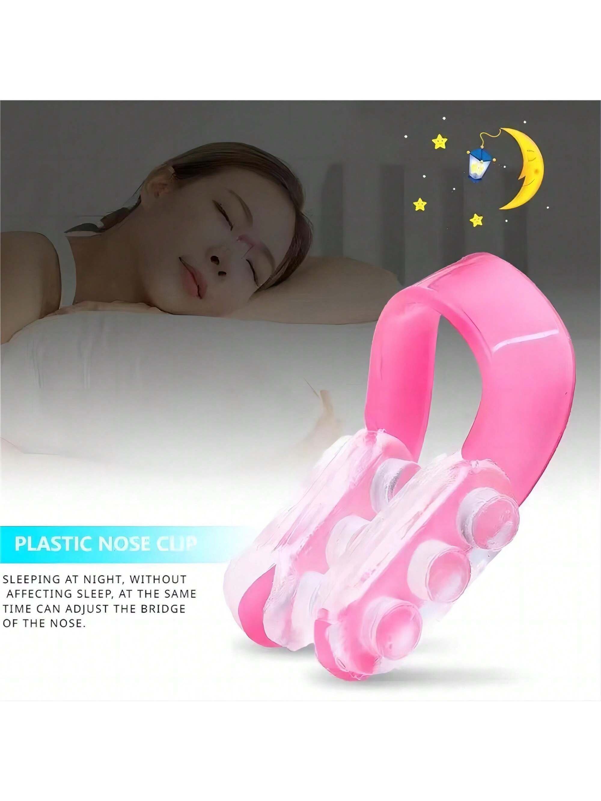 1pcs Silicone Nose Clip Nose Shaper Beauty Tool Nose Pincher Lifter Stopper For Rhinoplasty Shaping Makeup Nose Lift Tool Adjustable Comfort Fit โ image 2