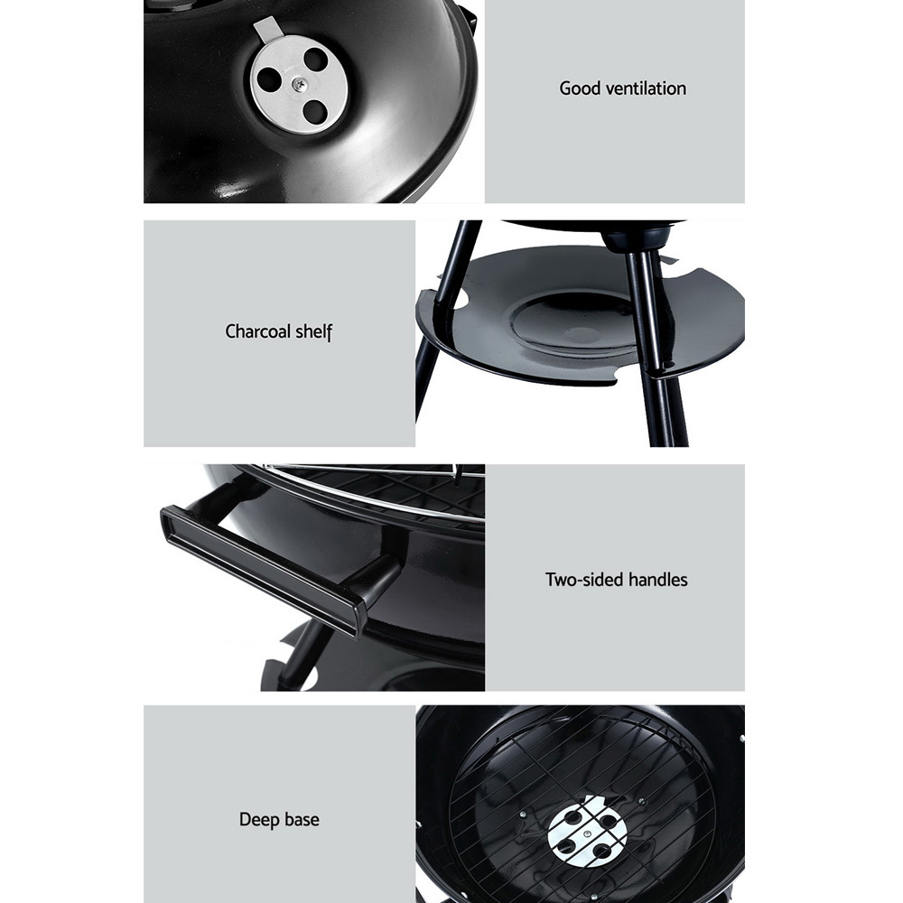 Grillz BBQ Grill Charcoal Smoker — image 6
