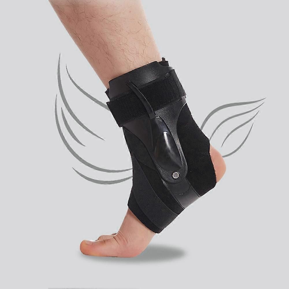 Ankle Support Brace, Adjustable Compression Ankle Stabilizer with Dual-Side Support for Sports & Training - XL — image 3