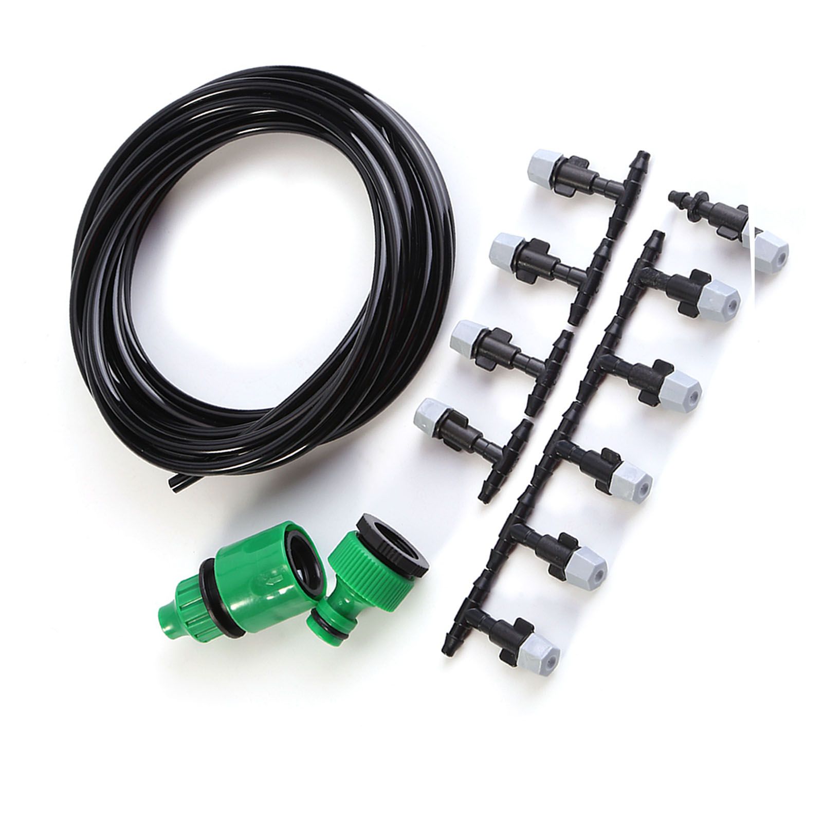 Water Misting Cooling System Hose Sprinkler Nozzle Garden Patio Micro Irrigation Set 5M โ image 6