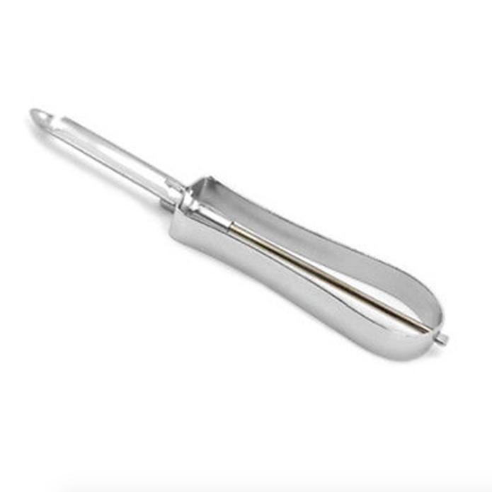 Stainless steel potato peeler and fruit peeler, Silver โ image 2
