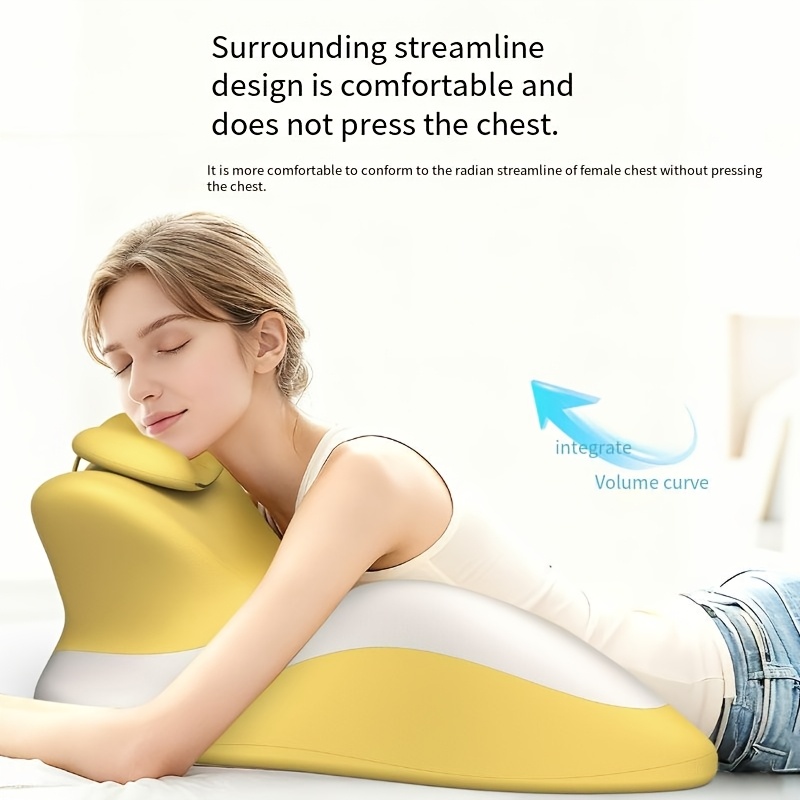 Bed Stomach-Sleep Pillow - Multi-functional Prone Position Pillow for Stomach Sleeping, Phone Use, Reading, Couples Fun Play, Intimacy Aid for Couples, Bed Hip โ image 6