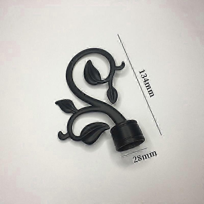 2pcs Curtain Rod Finials for 28mm Rods, Decorative Ends โ image 2