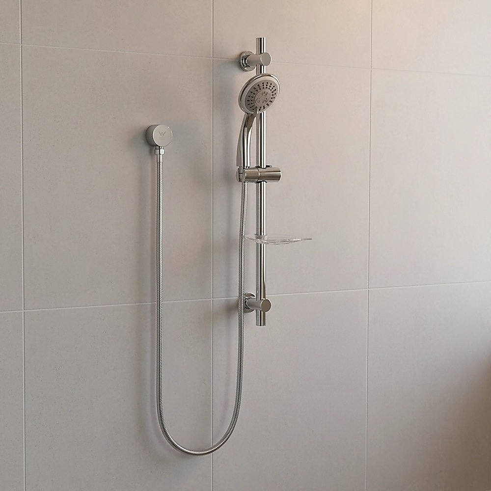 Hand Held Shower Rail Soap Dish Bathroom Set โ image 2