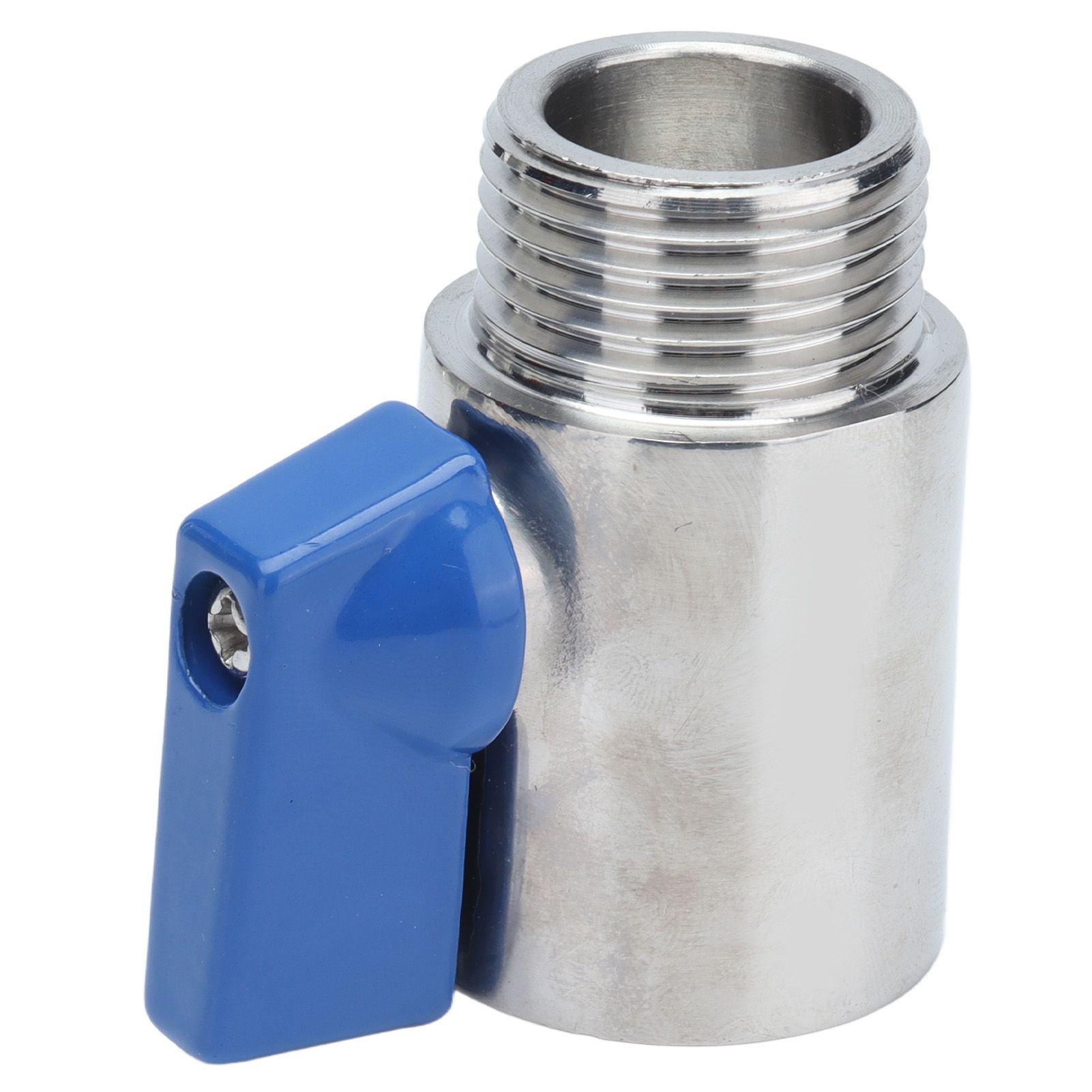5/8 Inch BSP PN63 Mini Ball Valve 304 Stainless Steel Mini Sanitary Female To Male Ball Valve for Beer Homebrew Tap Head — image 5