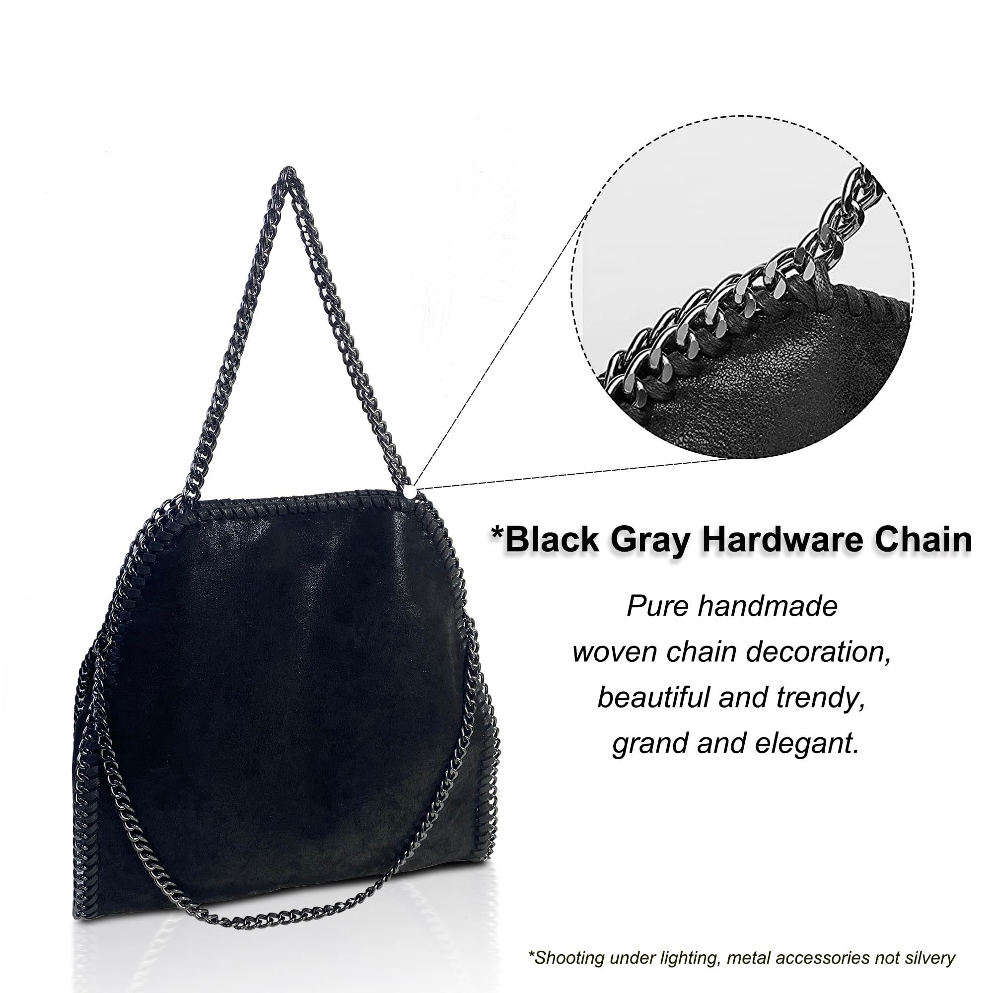 Women Handbag Large Capacity Tote bag Crossbody Shoulder Bag Fashion Chain Bag Purse for Women for everyday shopping โ image 5