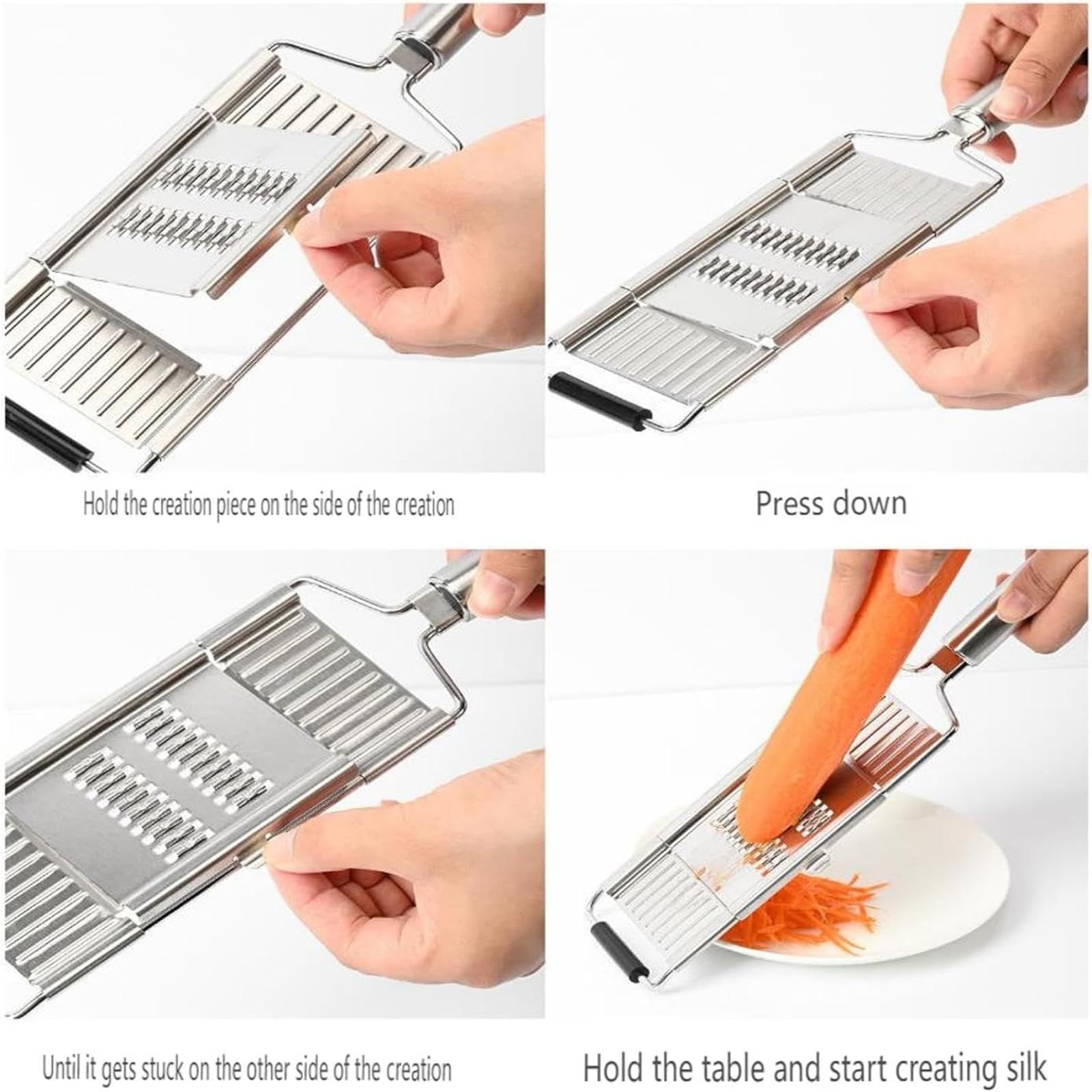 Multi-Purpose Vegetable Slicer Cuts Set, New Multi Purpose Vegetable Slicer Cuts Set Vegetable Graters for Kitchen — image 4