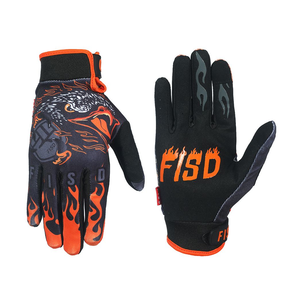 LOHAS FOX Skeleton Rose Motorcycle Gloves Fisd firebird own brand
