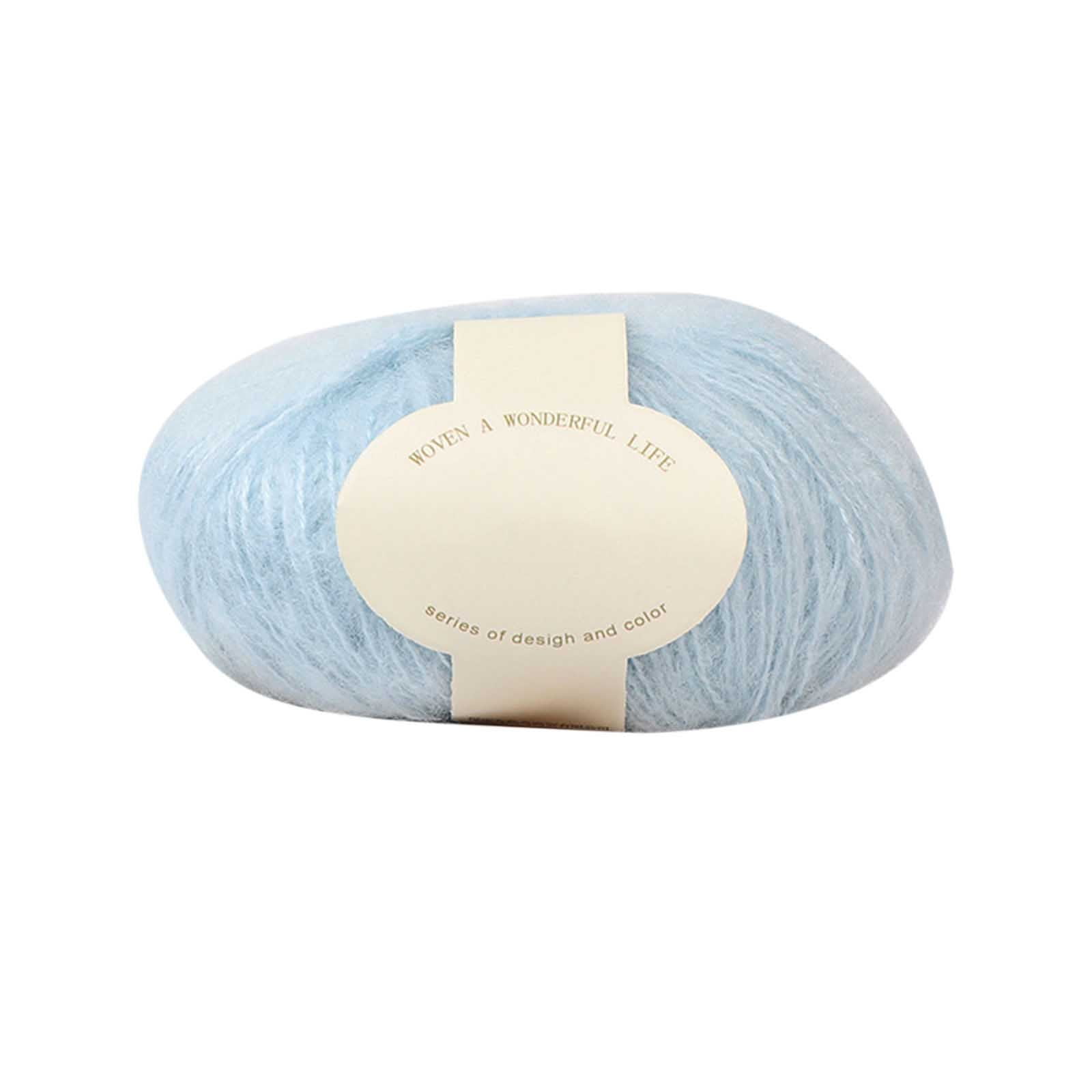 Clearance! Boovnll Mohair Yarn, Soft Yarn for Crocheting, Hand Knitting Hats, Sweater, Scarves, Crafts, Home Decorations, DIY Kids Toys, Yarn 28 โ image 2