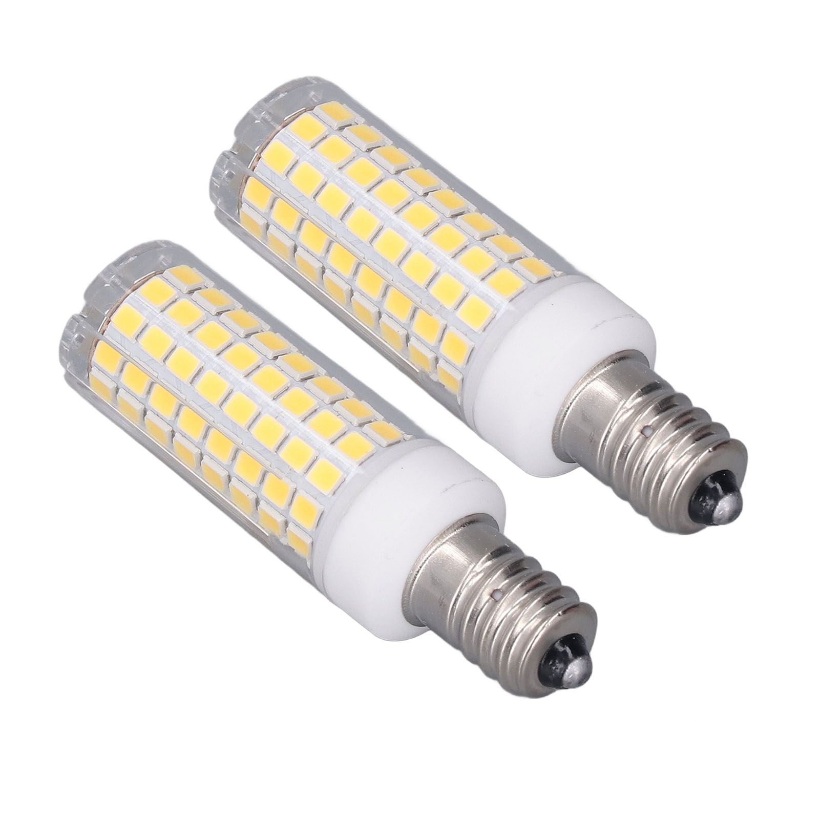 2 PCS LED Corn Bulb 102 LEDs 10W Dimmable PC Ceramic Energy Saving E12 Bulb for Home Lighting AC 100 to 120V Natural Light โ image 2