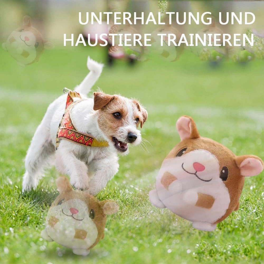 Durable Interactive Plush Dog Toy with Ball, Perfect for Training — image 3