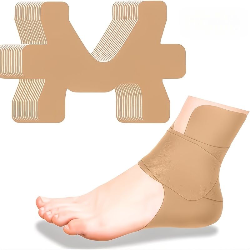 Ankle Sleeves for Men & Women, Adjustable Compression Wrap with Elastic Breathable Design for Sports & Fitness Support pink color — image 2
