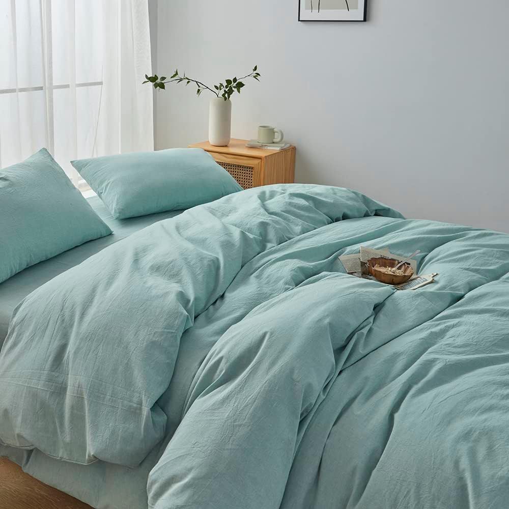 Hotel Soft Microfiber Duvet Cover Set-2000TC Quilt Cover Set & Pillowcases -1 Donna Cover Zipper Closure & 1 x Pillowcases-Breathable Bedding - Wrinkle, Fade — image 2