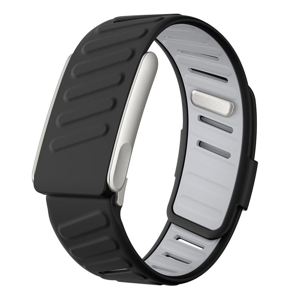 Silicone Sport Band for Whoop 5.0 Waterproof Replacement Wrist Strap Black — image 4