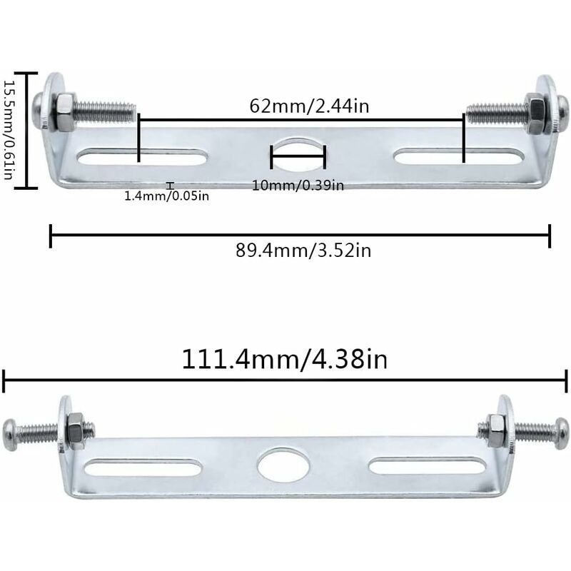 4 pcs 90Mm Ceiling Light Pendant Plate For Mounting Plate Cover Base Mount For Pendant Chandelier Ceiling Light Ceiling — image 2