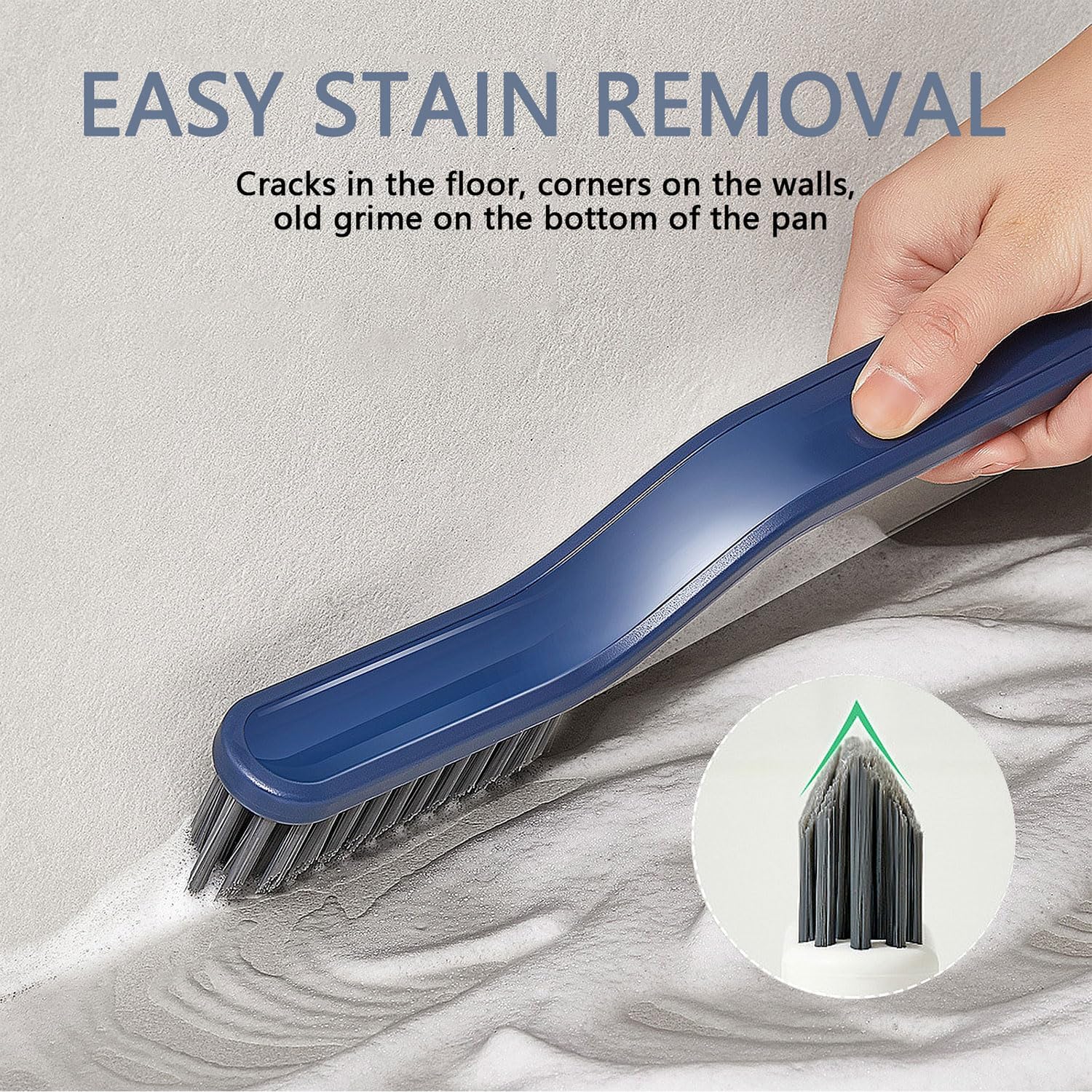 Hard Bristle Crevice Cleaning Brush - Multifunctional Gap Cleaning Brush, Cleaning Tools for Household Use, Home, Kitchen, Bathroom, Window, Vehicle, Faucets — image 4