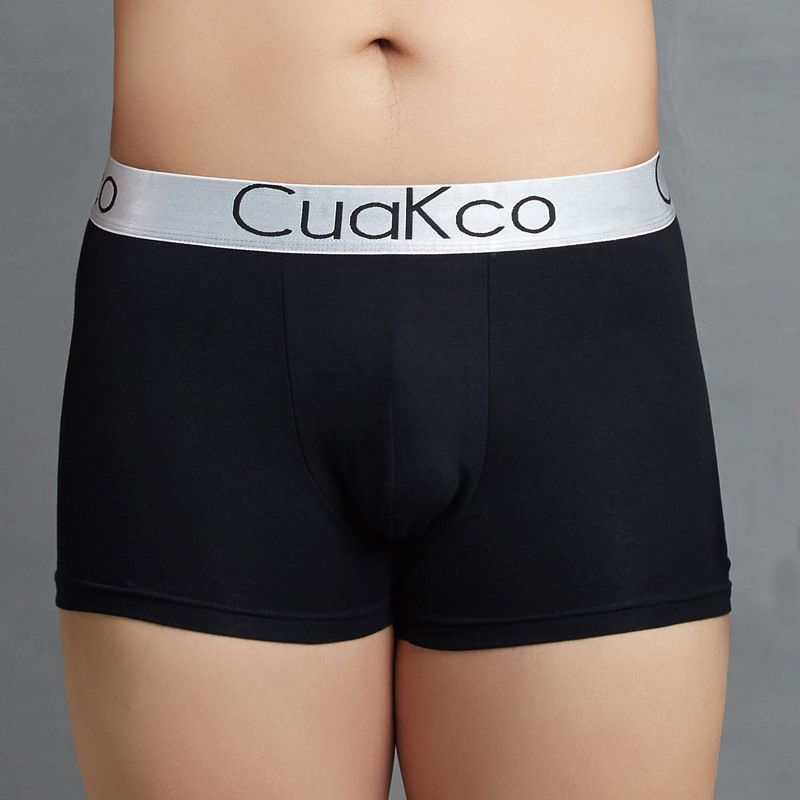 Cua Kco Men's Underwear Mid Waist Breathable Boxer Sapphire Blue XXL Recommendation 60.00 kg-65.00 kg โ image 5