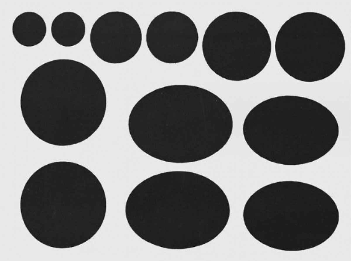 2 sheets of 24 pieces - Repair cloth - Repair patches - Nylon - Black - 15 x 20 cm - round - self-adhesive - waterproof - clothing repair - patch - Repair hole