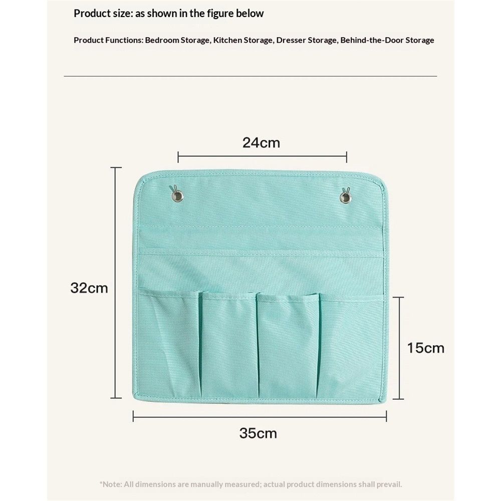 Organizer Insert Liner Hanging Travel Rucksack Purse and Handbag Insert Pocket, High-capacity Divider Foldable polyester Shoulder Bag Organizer for โ image 4