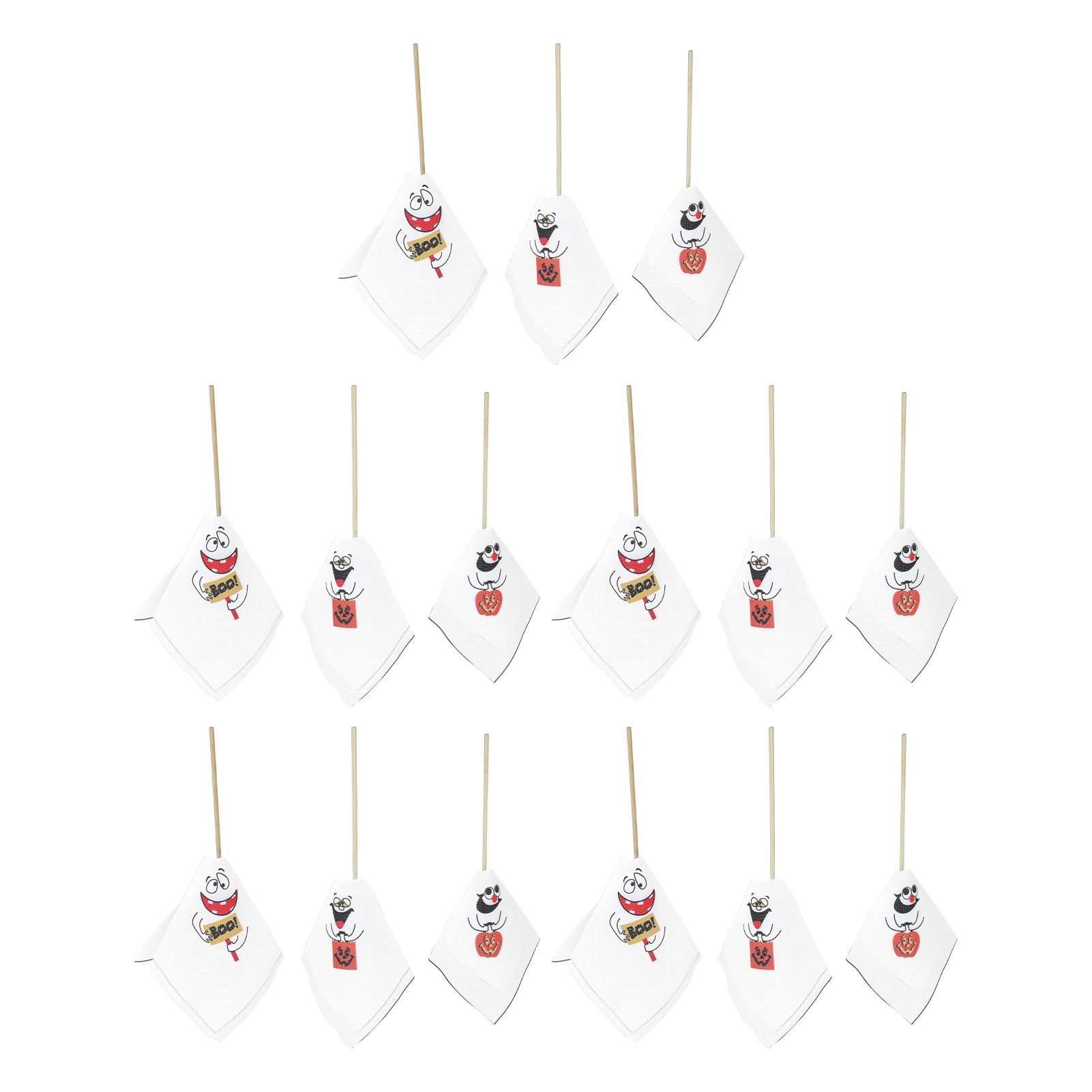 5Set Halloween Hanging Ghost Pumpkin Ghost Ornament Halloween Hanging Decoration for Festival — image 6