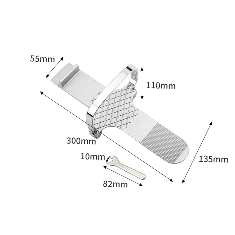 Foot Panel Lifter, Aluminum Zinc Die Casting Lifter Tool, for Drywall Install, Hinge Installation, Plywood Lifting Tool for Glass, Ceramic Tile, Silver — image 5