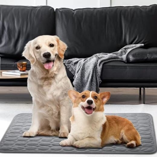 Cooling Mat for Dogs and Cats, 100 × 70cm, Dark Gray, Breathable, Compatible with All Breeds — image 4