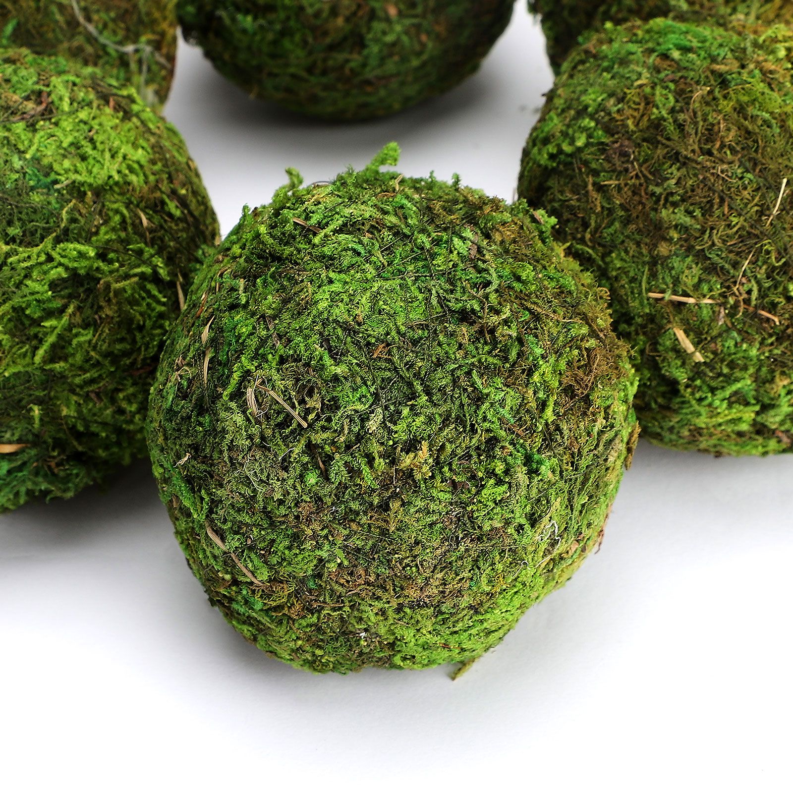6pcs Moss 10cm Green Vase Bowl Filler Balls for Christmas Tree Garden Weddings Home Party Decor โ image 5