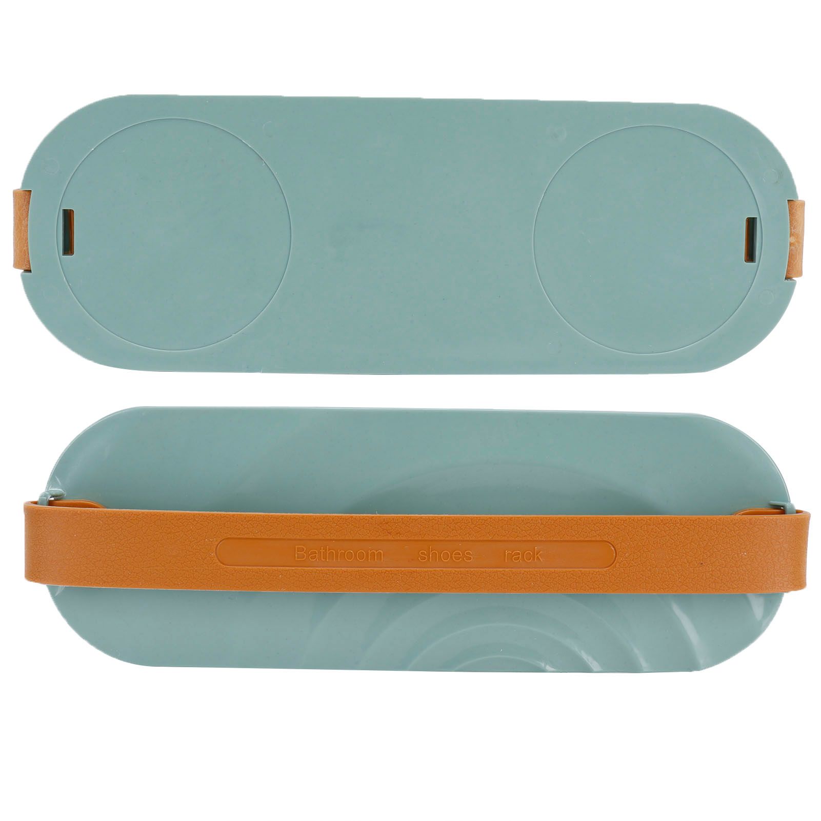 Wall Mounted Shoes Rack Slipper Holder Storage Organizer Hanging Drainage Shelf for Bathroom — image 6