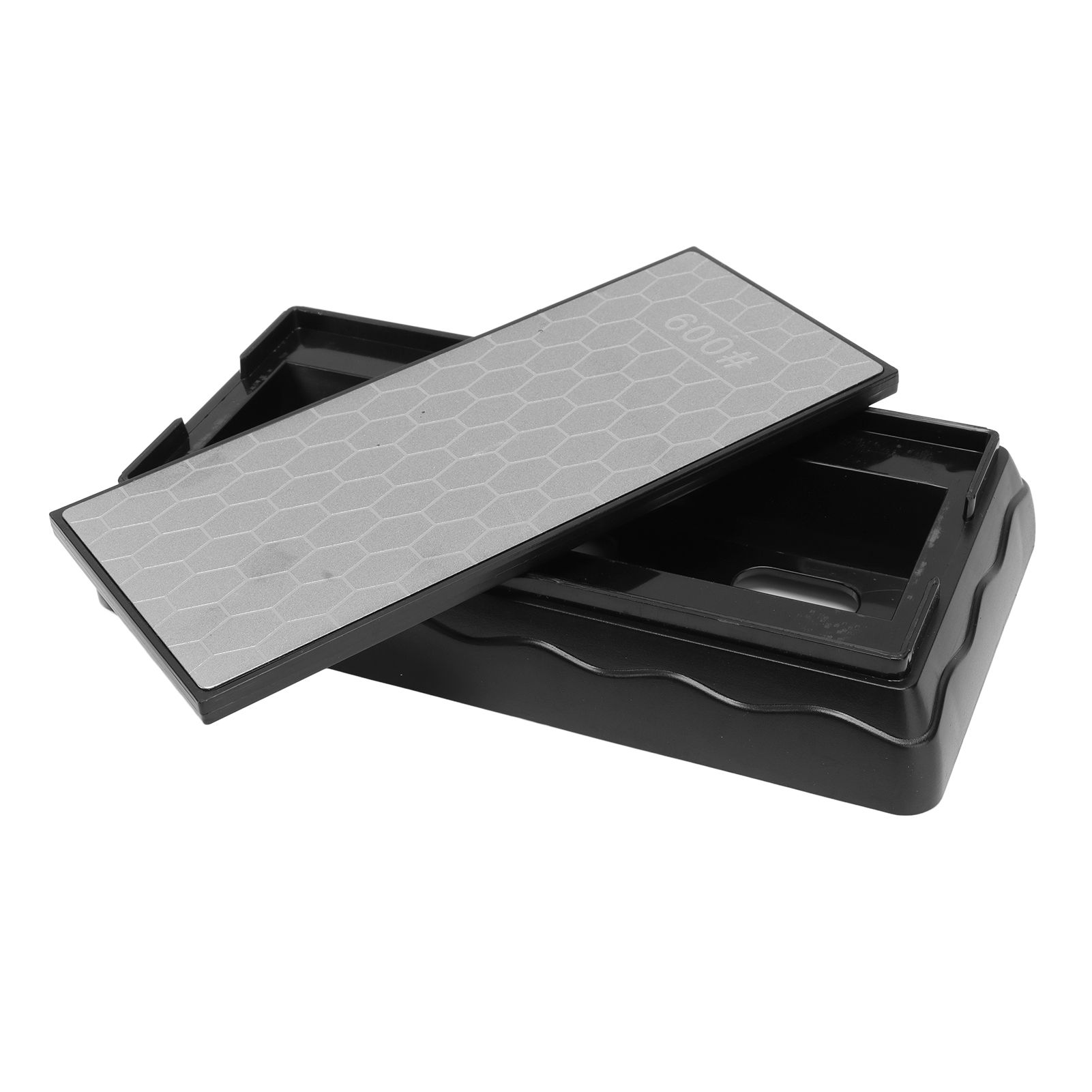 Sharpening Stone 1302B 600/1200 Grit Double Sided Skid Resistant Base Knife Polishing Tool for Kitchen — image 4