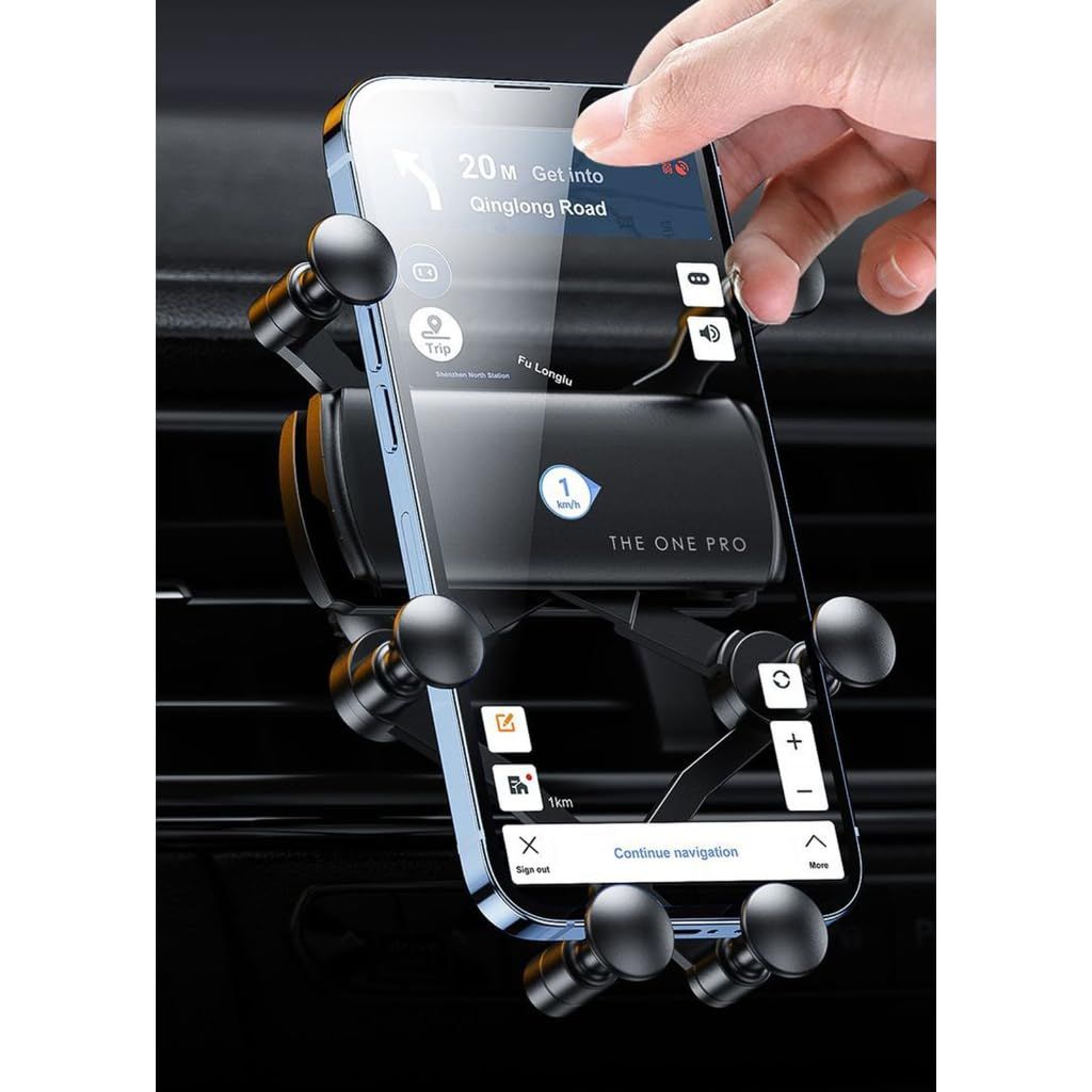 Mobile phone car holder universal holder car vent phone holder fixture navigation holder car phone holder — image 4