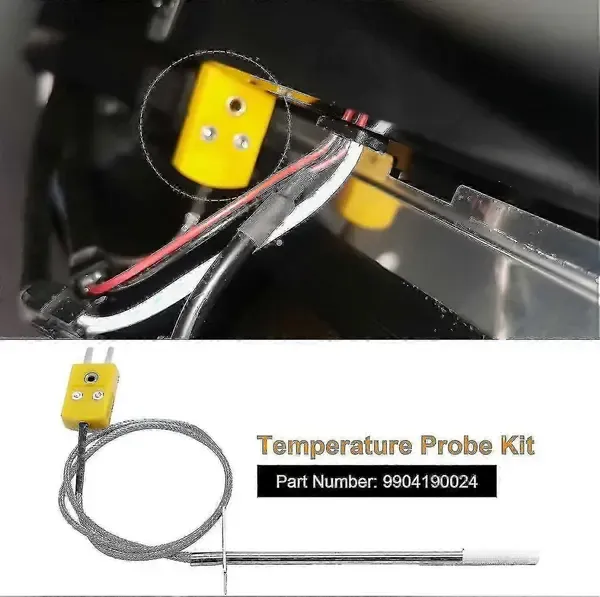 Temperature Probe Replacement for Masterbuilt Gravity Series 560, 800 and 1050, Stainless Steel Grill Sensor for Digital Smokers — image 3