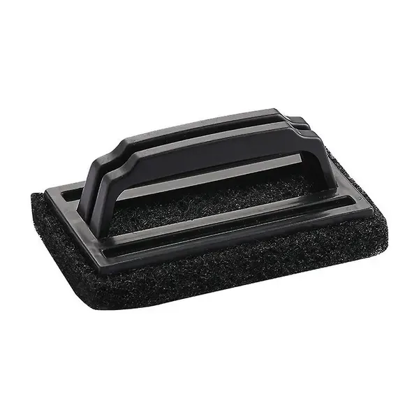 3 Pack Grill Cleaning Brush Set with Handle and Scraper, BBQ Cleaner for Gas, Charcoal Grills and Kitchen Counters, Black