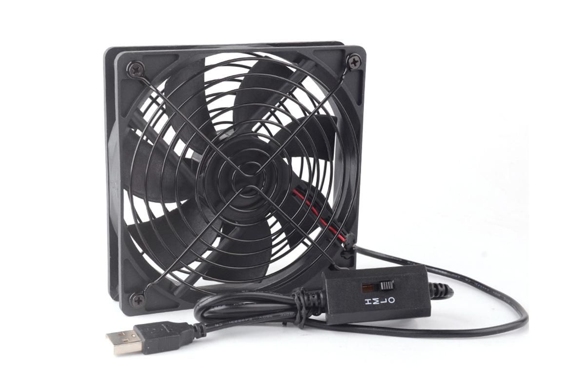 USB Cooling Fan with Speed Controller for Computer Case PC CPU Case DC 5V Office Use