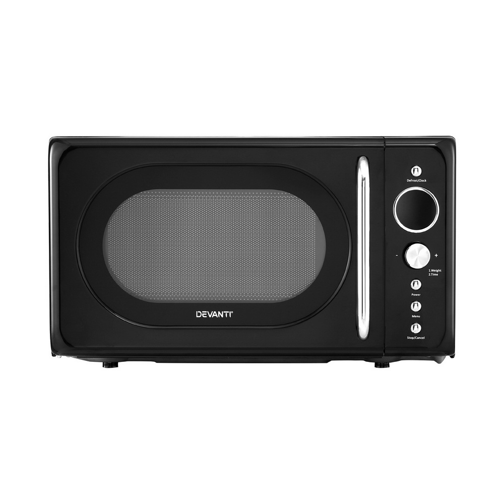 Devanti 20L Microwave Oven 700W Black โ image 3