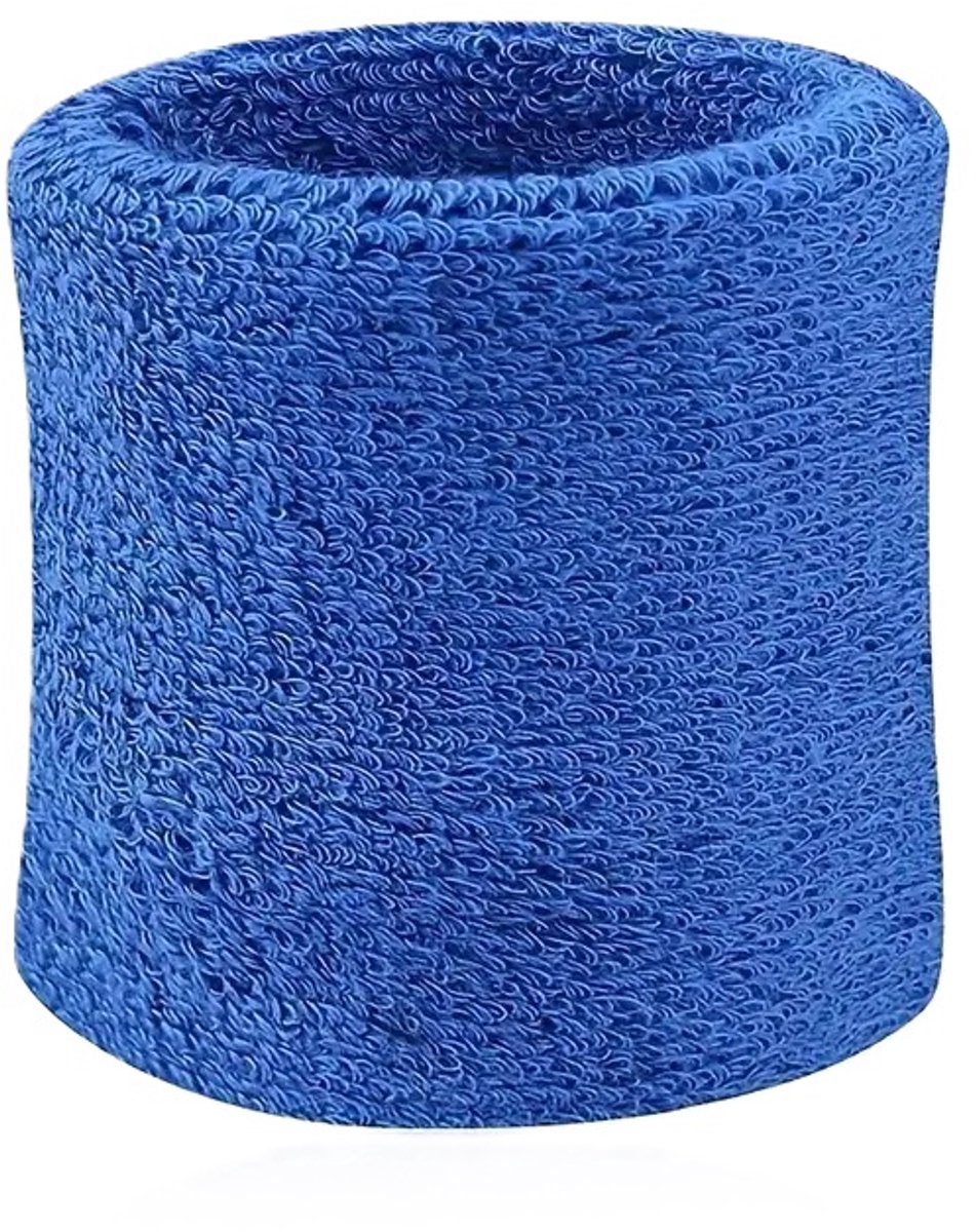 Wristband | Sweatband | Sweatbands | Wrist | Sports band | 1 piece | Blue — image 2