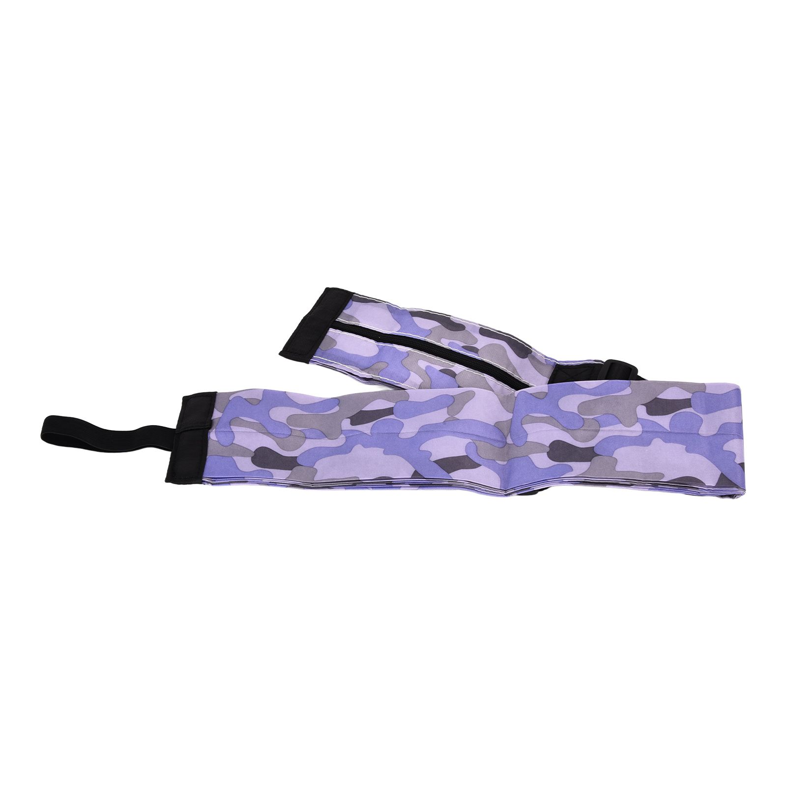 High Capacity Storage Bag Travel Single Shoulder Waterproof Shopping Bag Portable Folding Storage BagPurple Camouflage โ image 6