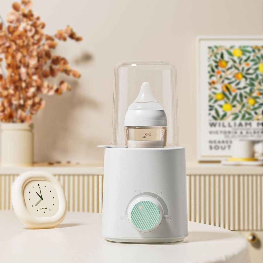 Fast Bottle Warmer, with Smart Temperature Control, Water Bath Technology, three gears white Fast charging type — image 2