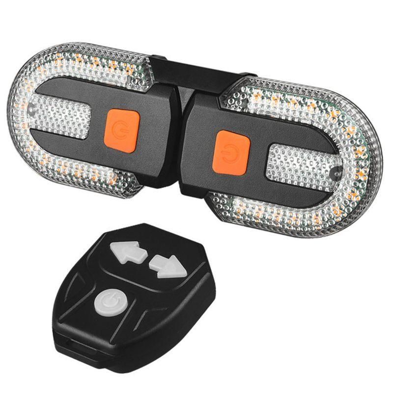 Bike Turn Signals Waterproof Remote Control 5 Mod Tail Light with Right & Left Light