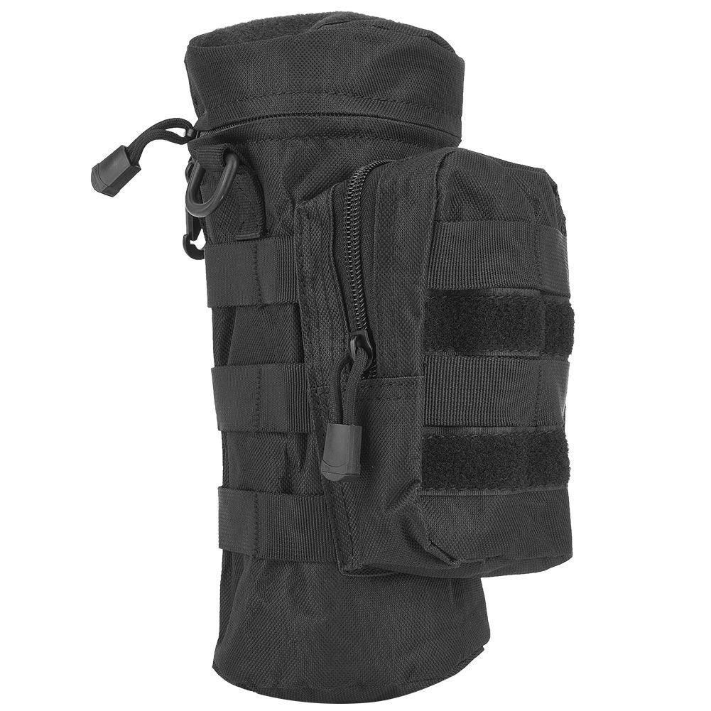 Portable Water Bottle Pouch Military Molle Kettle Backpack Bag Camping Hiking โ image 3