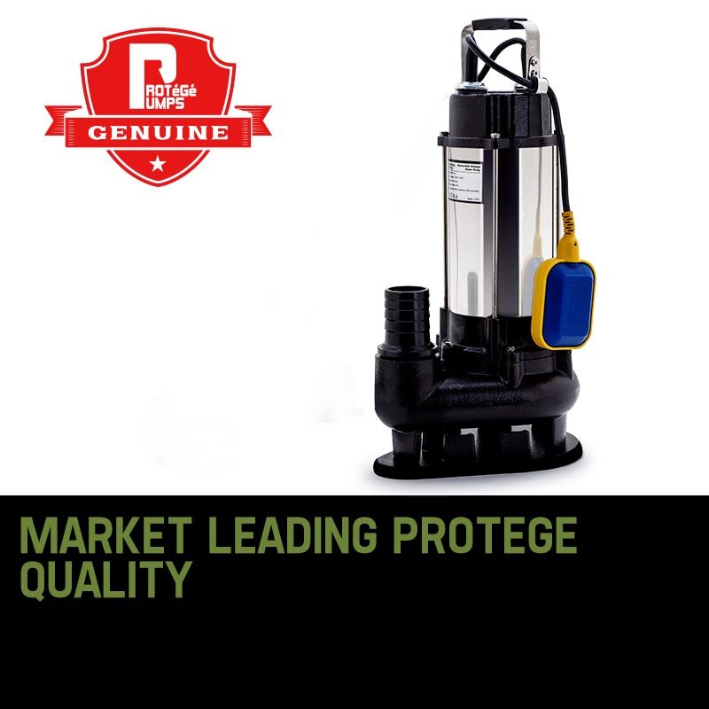 PROTEGE 2250W Submersible Dirty Water Pump Sewage Bore Septic Tank Well Sewerage — image 2