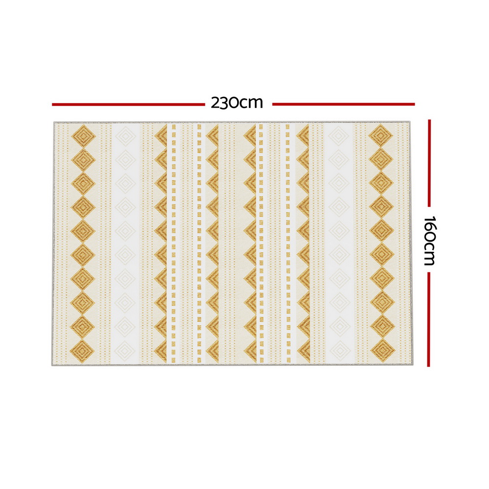 Artiss Rug 160 × 230cm Area Rug Washable Mat Large Carpet Soft Short Pile Ella — image 2