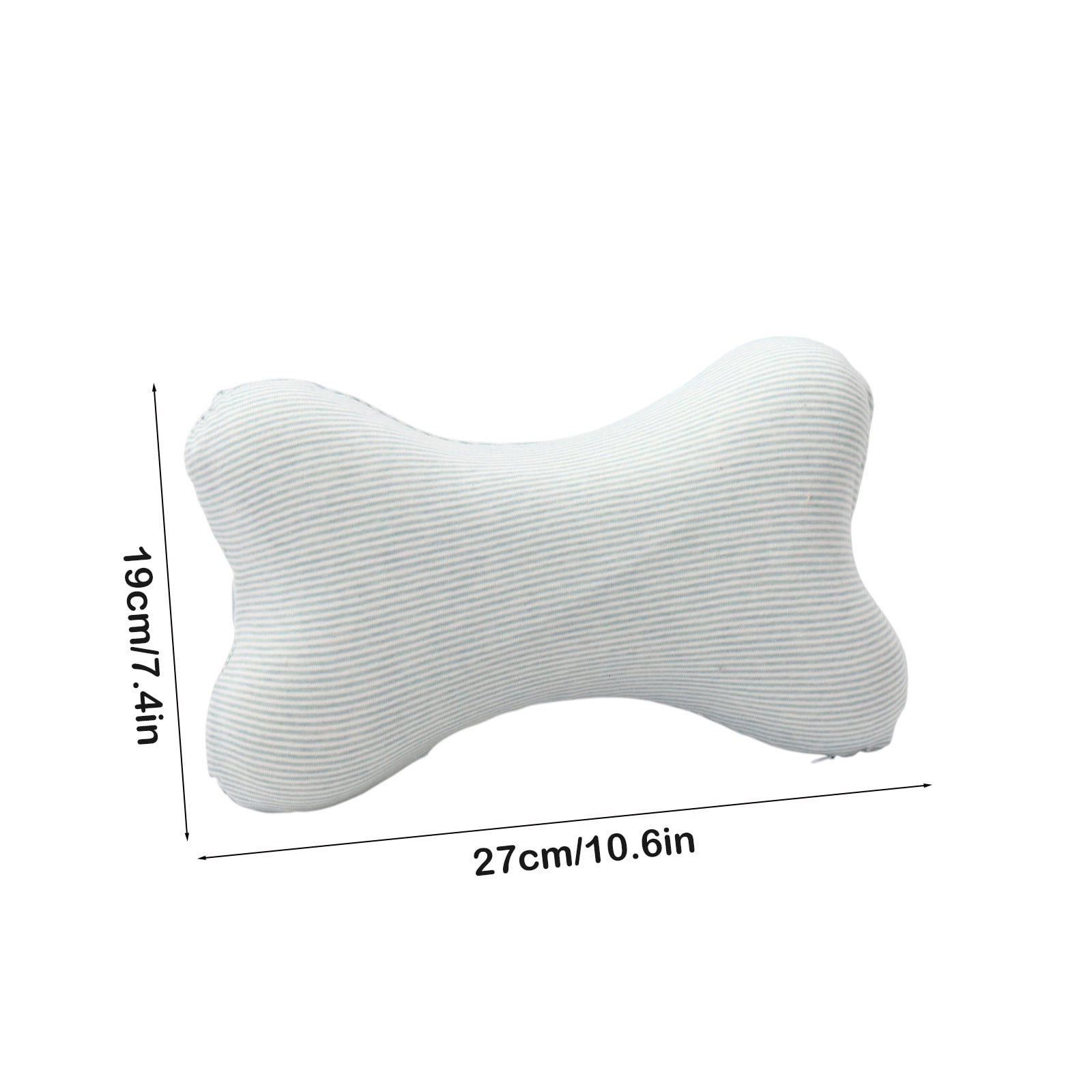 Clearance! Upgraded Dog Bone Shaped Travel Neck Pillows with Washable Removable Cover Memory Foam Car Bus Truck Driving Comfort Head Rest Support 10" A — image 6