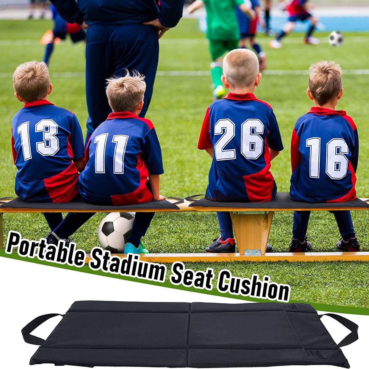 Portable Stadium Seat with Backrest — image 3